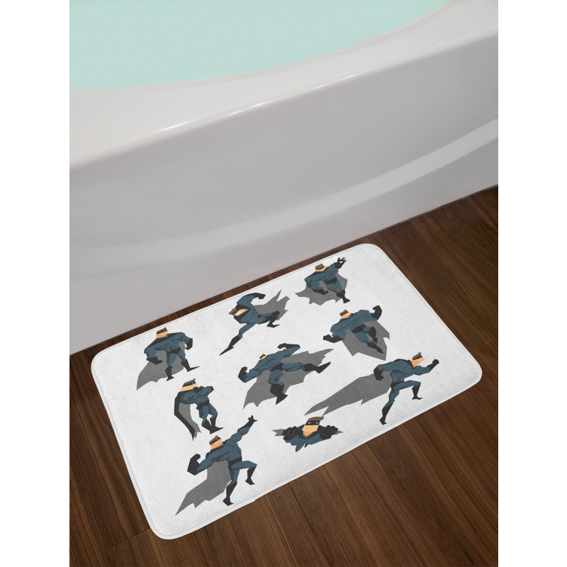 Superpowered Hero Bath Mat