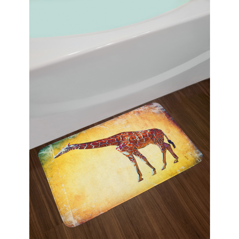 Vintage Scenic Bath Mat