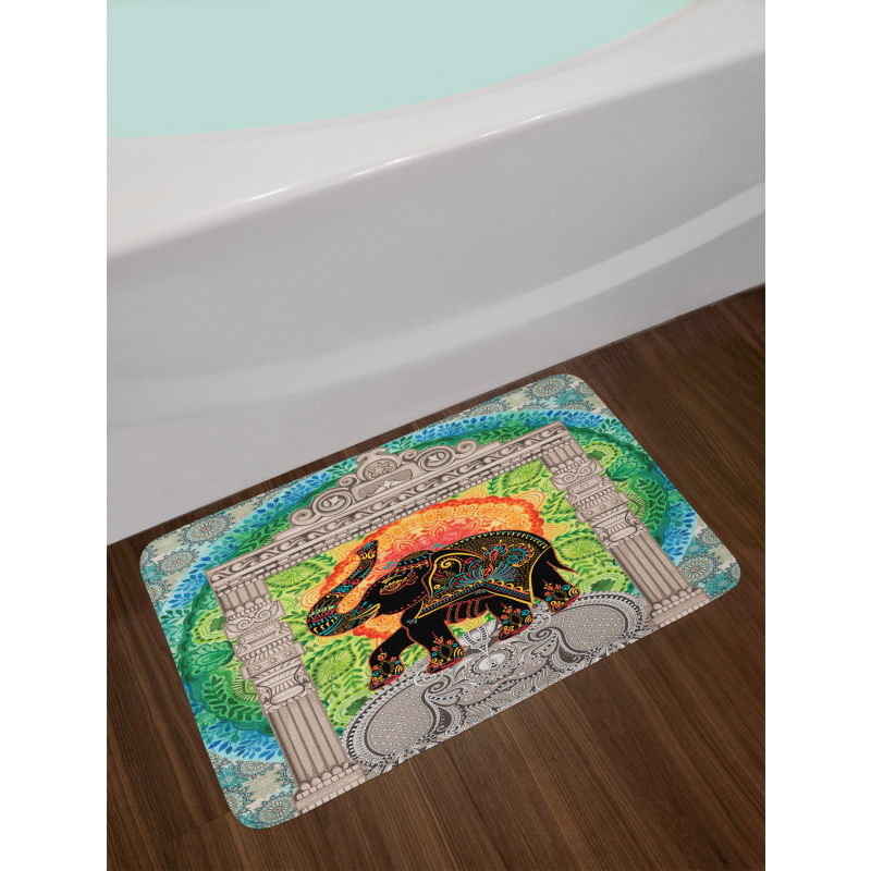 Ancient Pantheon Tower Bath Mat