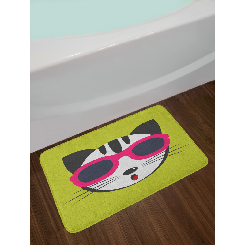 Boho Kitten Bath Mat