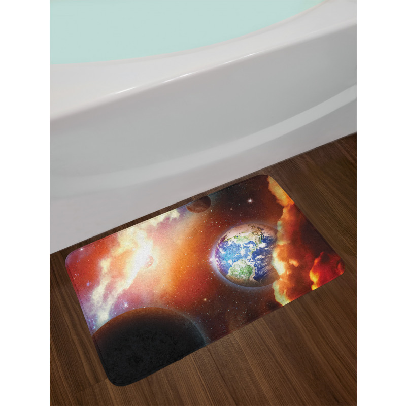 Nebula Stars in Solar Bath Mat