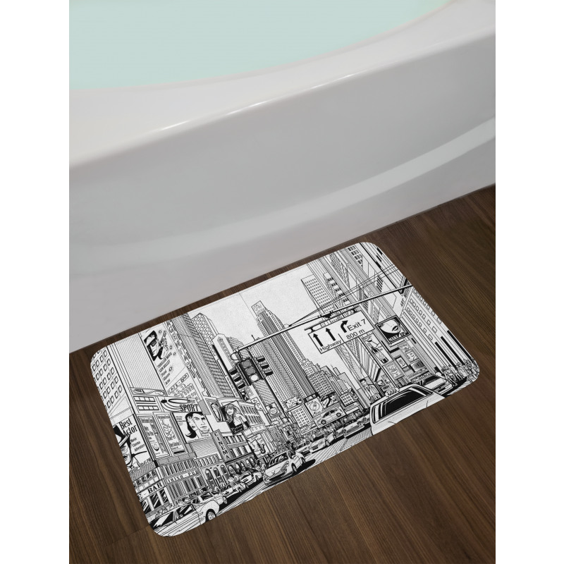 Downtown Manhattan Bath Mat