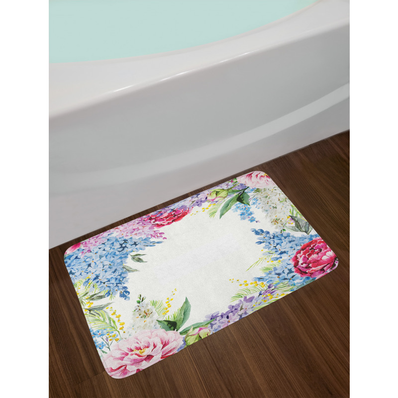 Lilac Spring Lavenders Bath Mat