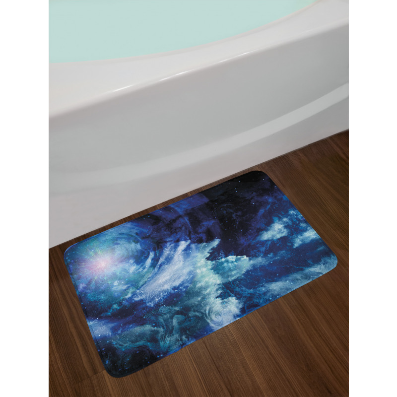 Universe Spiral Galaxy Bath Mat