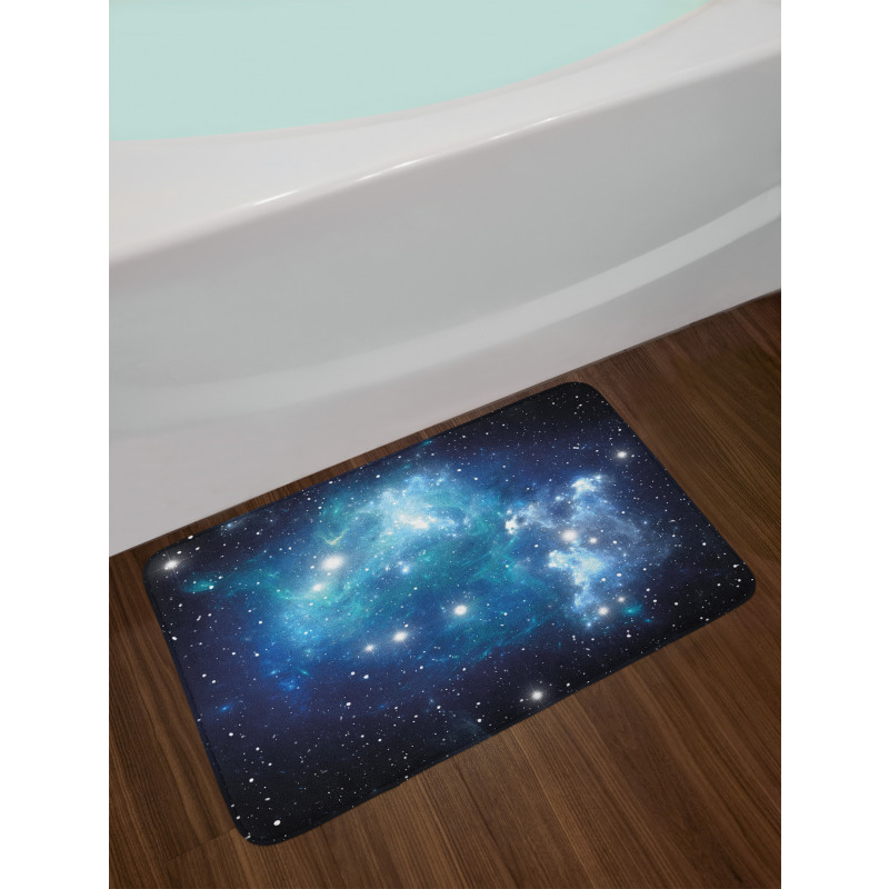 Mystical Supernova Stars Bath Mat