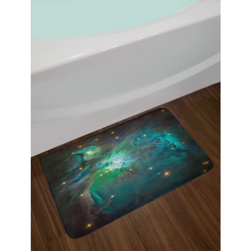 Nebula Star Dust Cloud Bath Mat