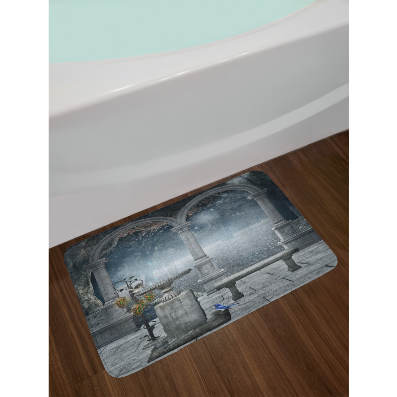 Fictional Mythic Stones Bath Mat