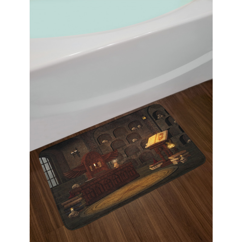 Magicians with Skulls Bath Mat