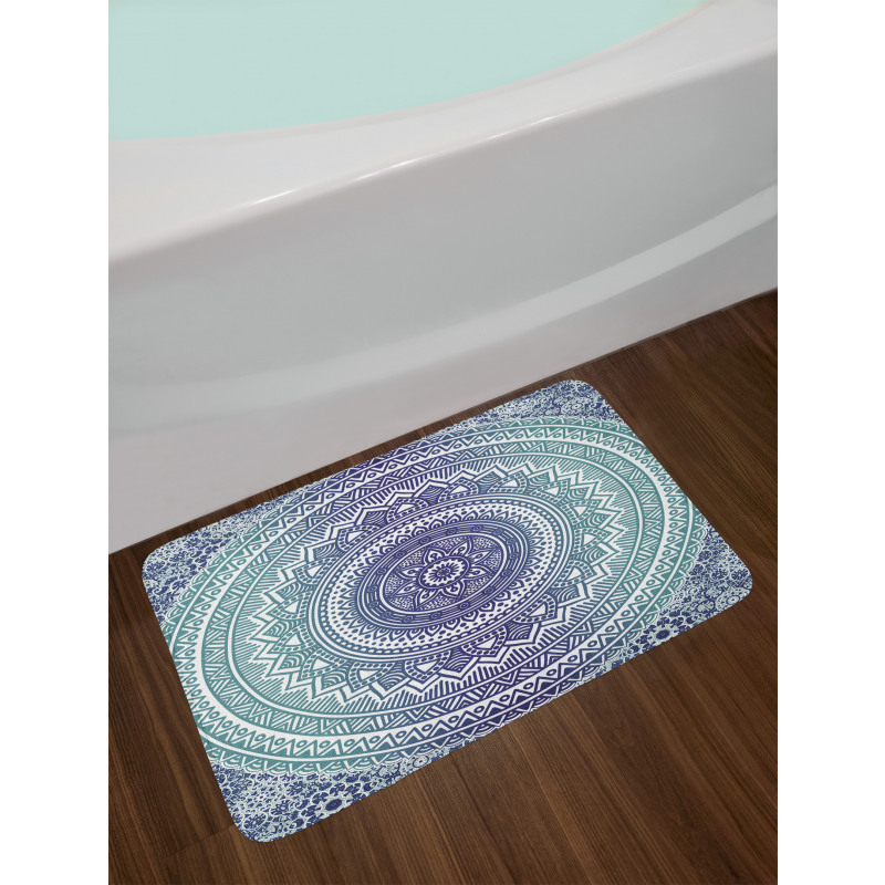 Ombre Boho Bath Mat