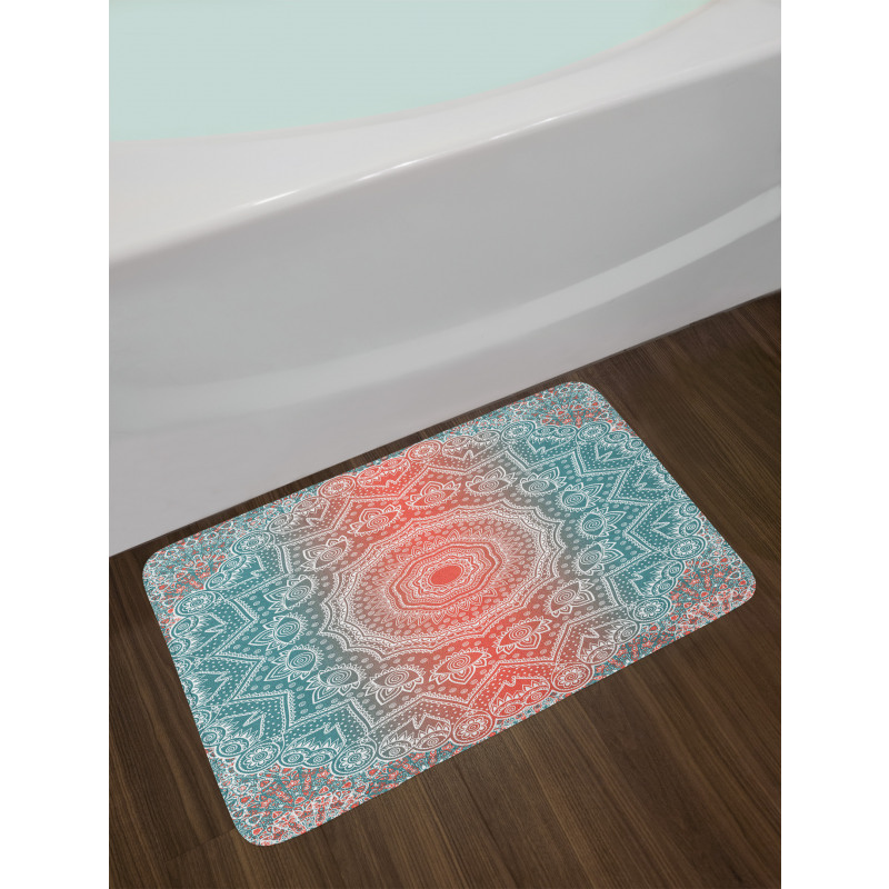 Modern Mandala Bath Mat