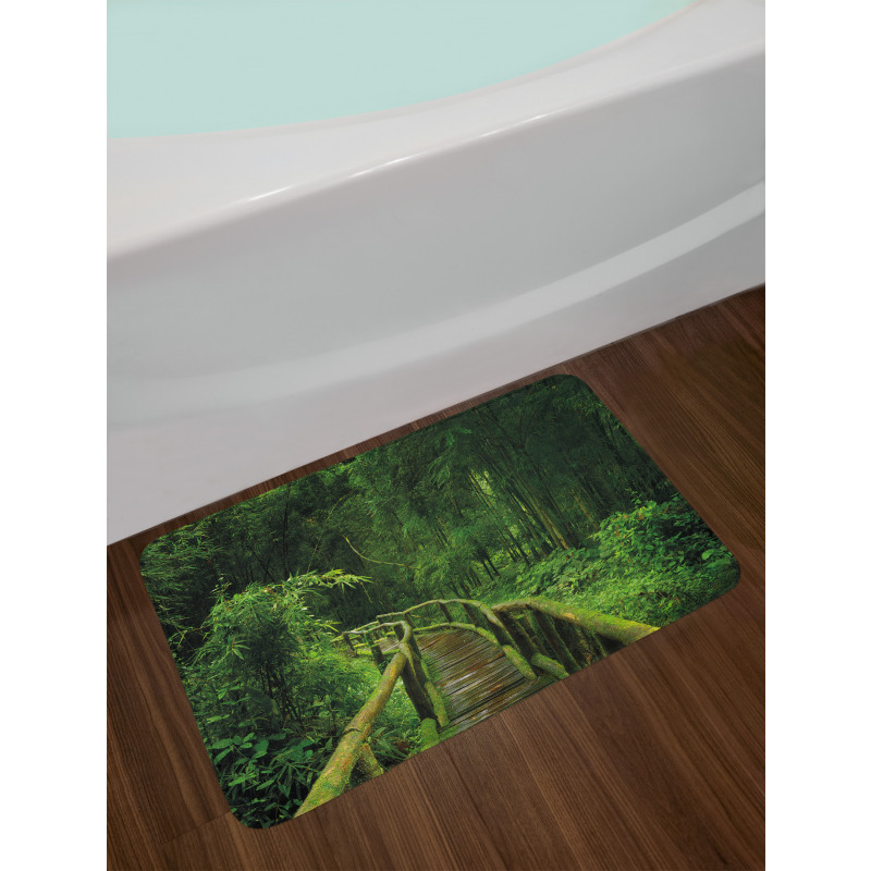 Tropical Thailand Forest Bath Mat