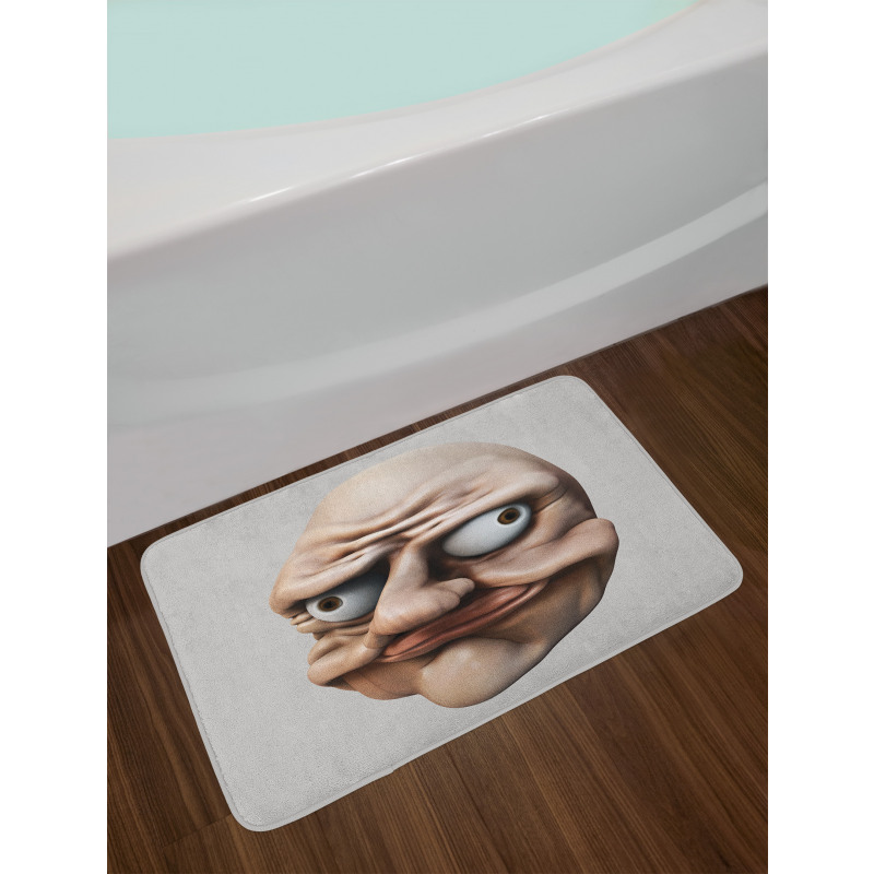 Grumpy Internet Troll Bath Mat