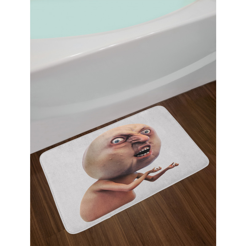 Why You No Troll Meme Bath Mat