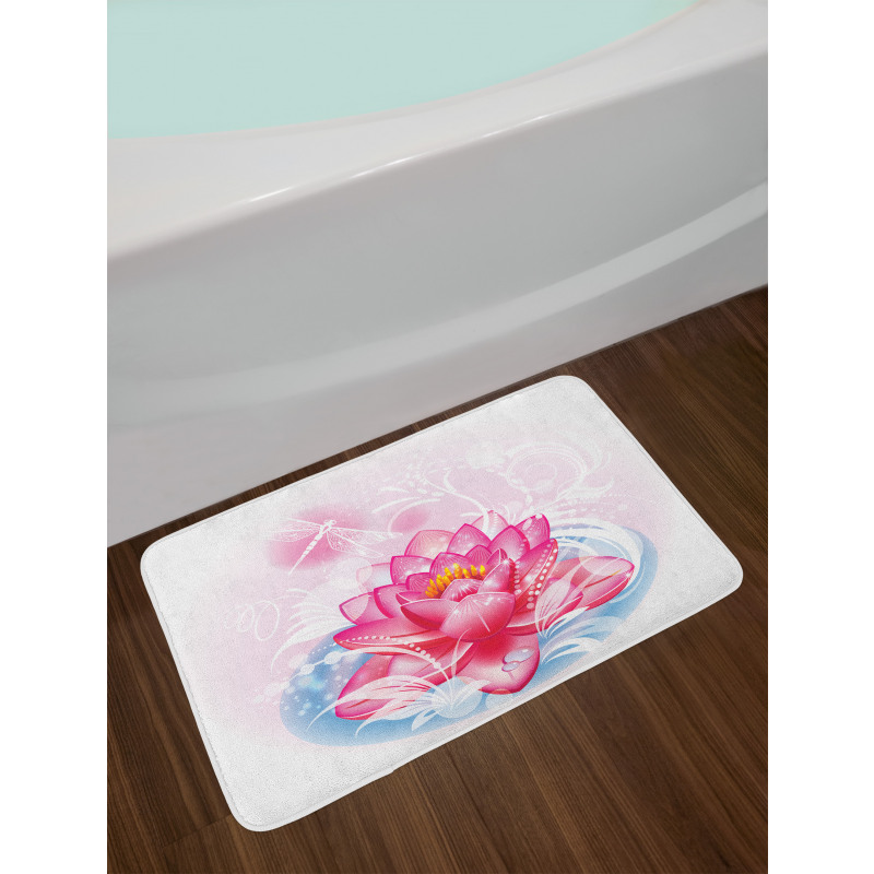 Mandala Yoga Lotus Bath Mat