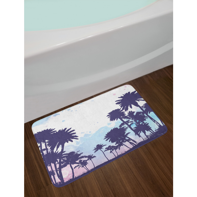 Palm Trees South Forest Bath Mat