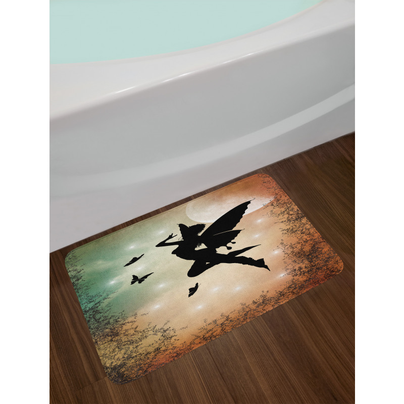 Fairy and Butterfly Wing Bath Mat