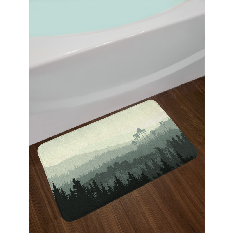 Valley Mystic Forest Bath Mat