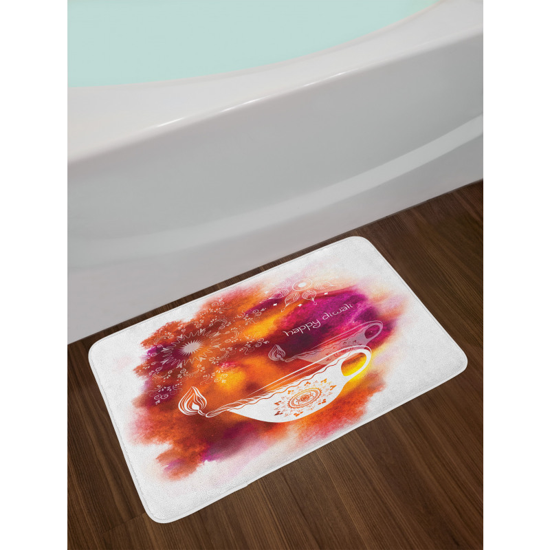 Brushstroke Candle Bath Mat