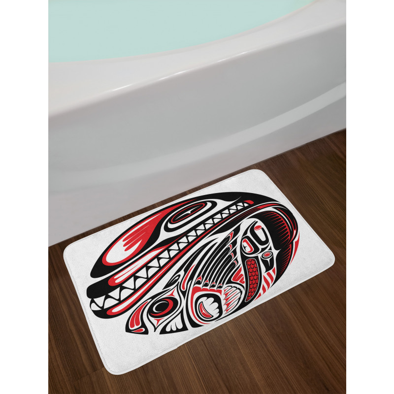 Haida Animal Art Bath Mat