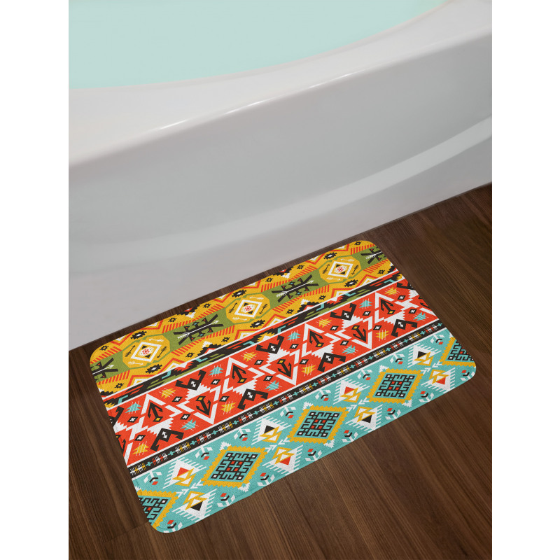 Love and Adventure Aztec Bath Mat