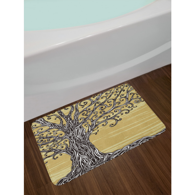 Nature Eco Sketchy Bath Mat