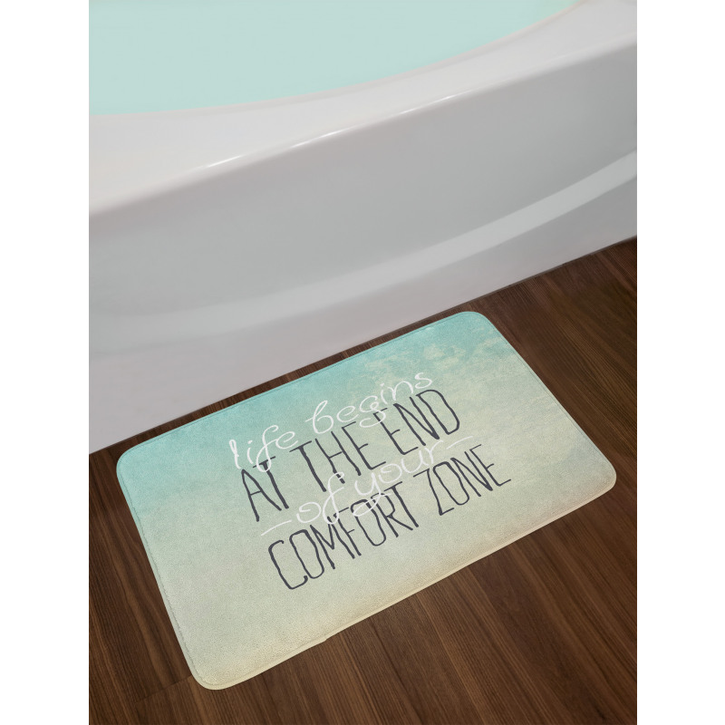 Life Words Bath Mat