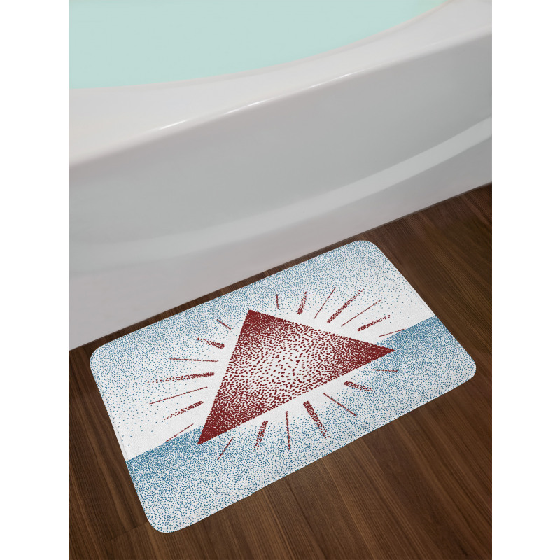 Dots Retro Pyramid Bath Mat