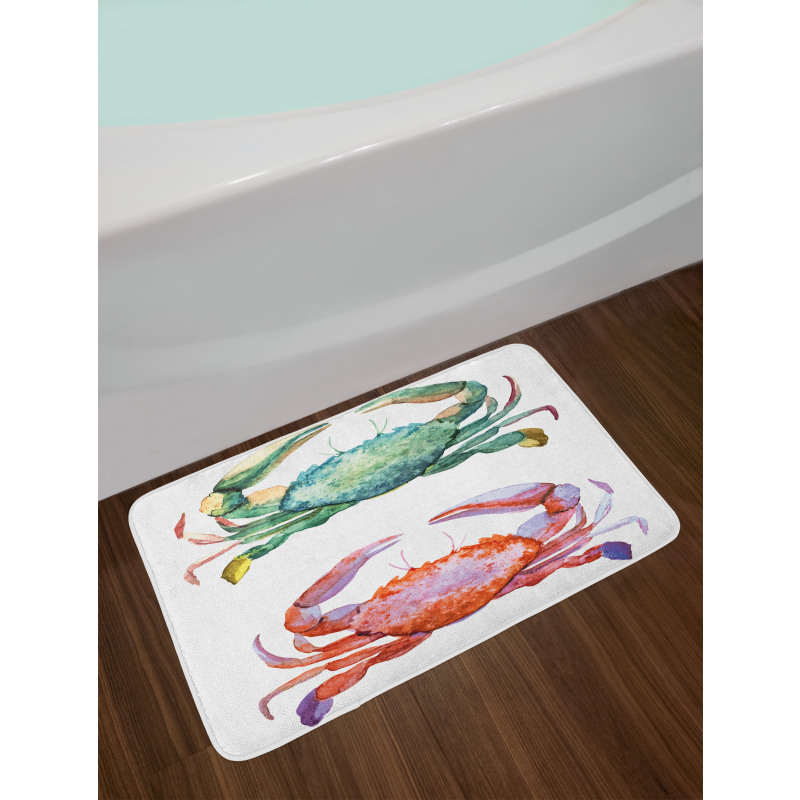 Sea Animals Theme Bath Mat