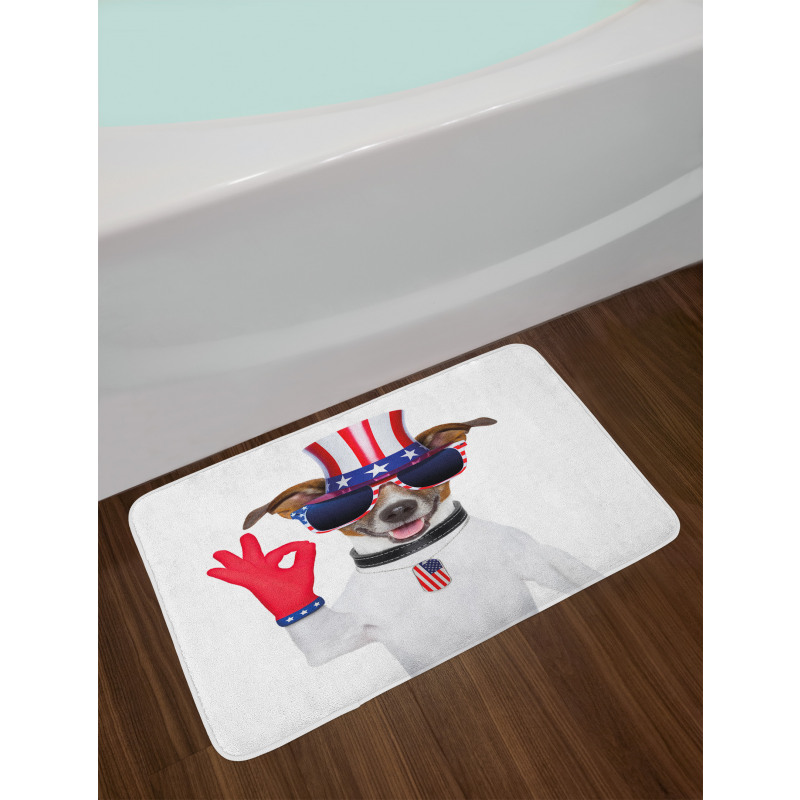 Jack Russell Dog Bath Mat