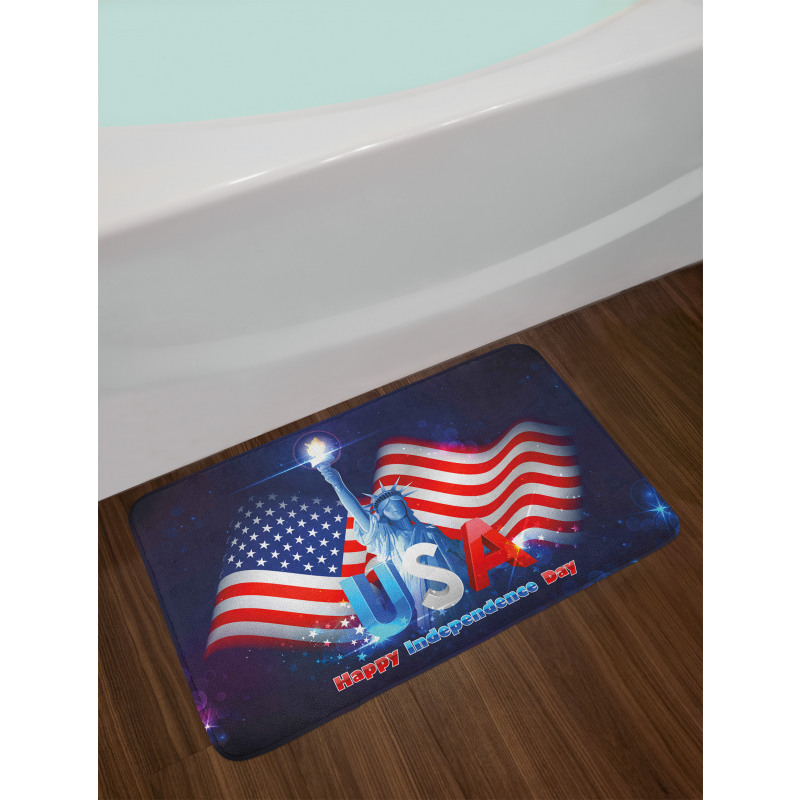 Justice and Liberty Bath Mat