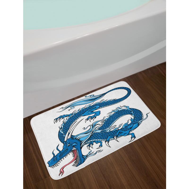 Dragon Myth Creature Bath Mat