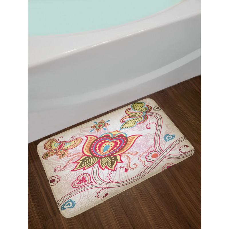 Style Butterflies Bath Mat