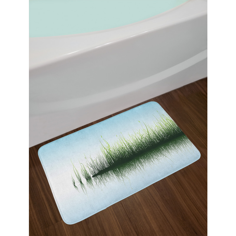 Spring Time Sunset Lake Bath Mat