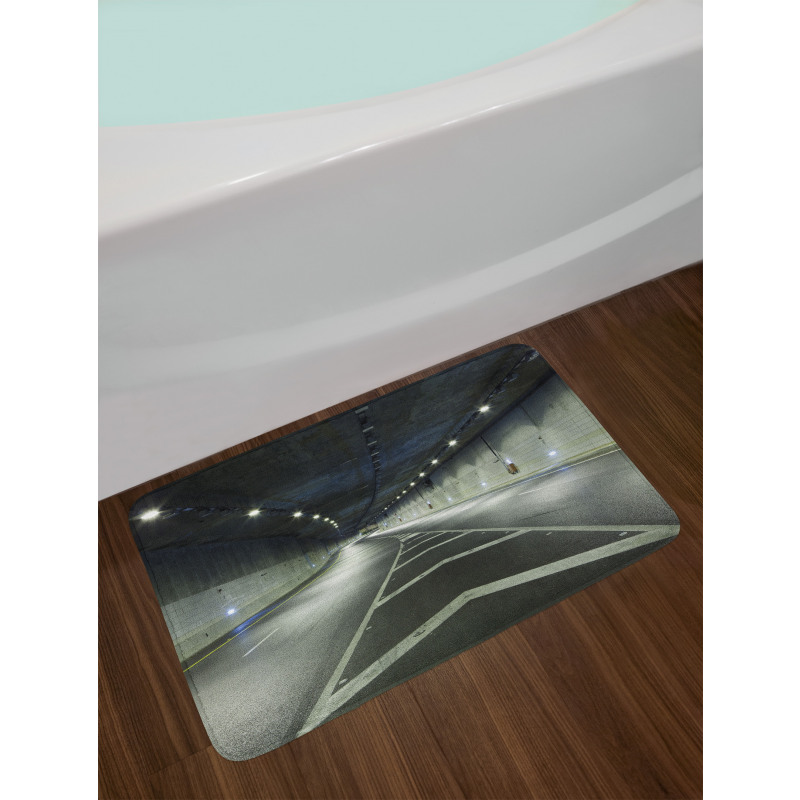 Interior Urban Tunnel Bath Mat