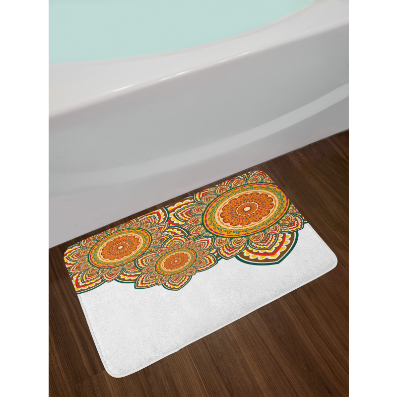 Paisley Eastern Oriental Bath Mat