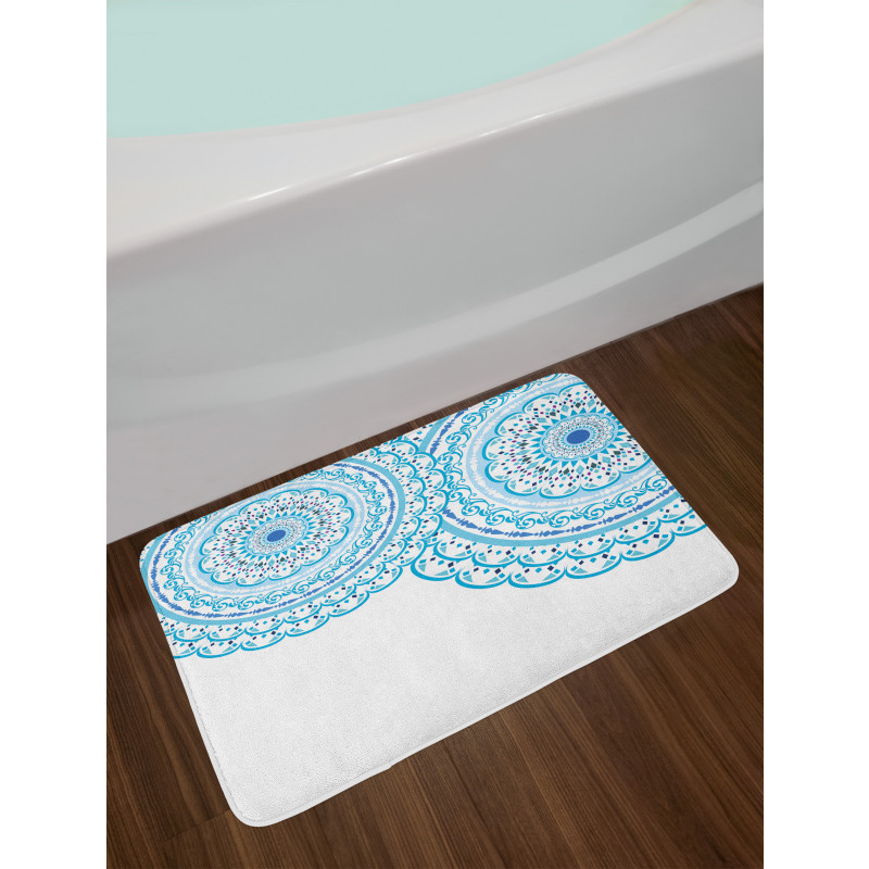 Wedding Invitation Lace Bath Mat