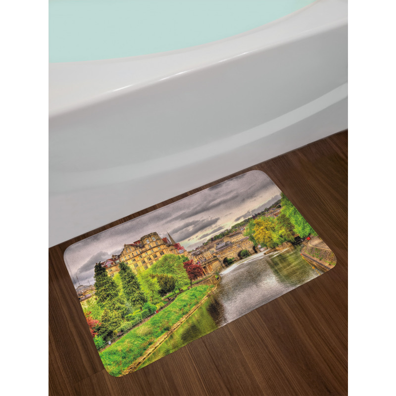 View of Bath River Bath Mat