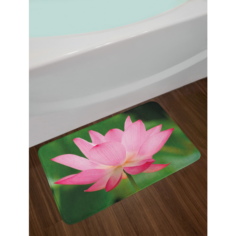 Lotus Lily Blossom Bath Mat