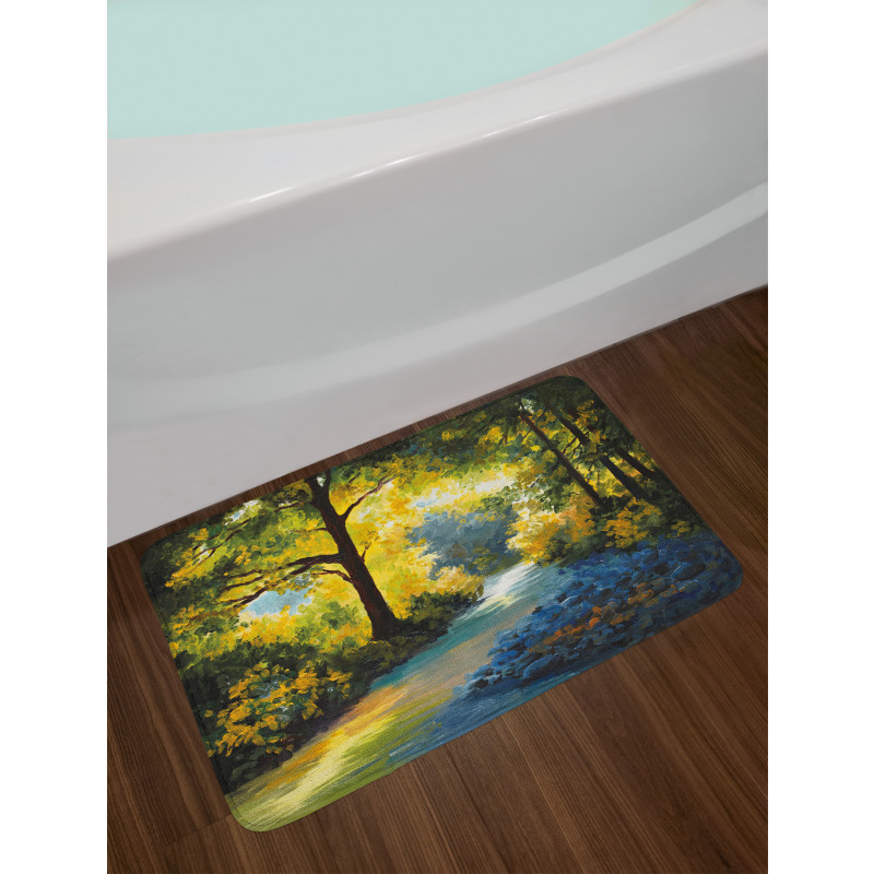 Nature Forest Meadows Bath Mat