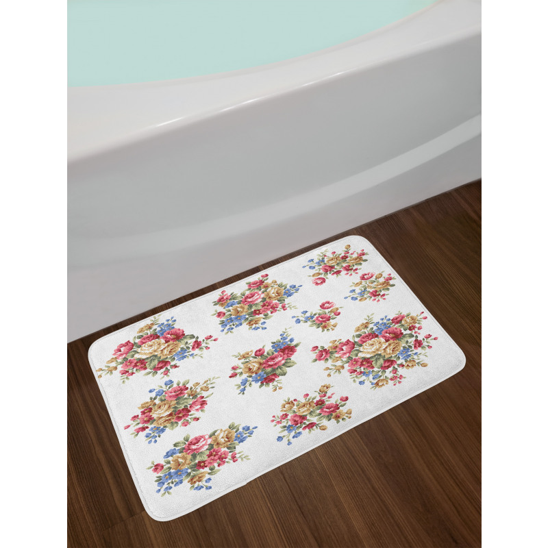 Romance Love Wedding Bath Mat