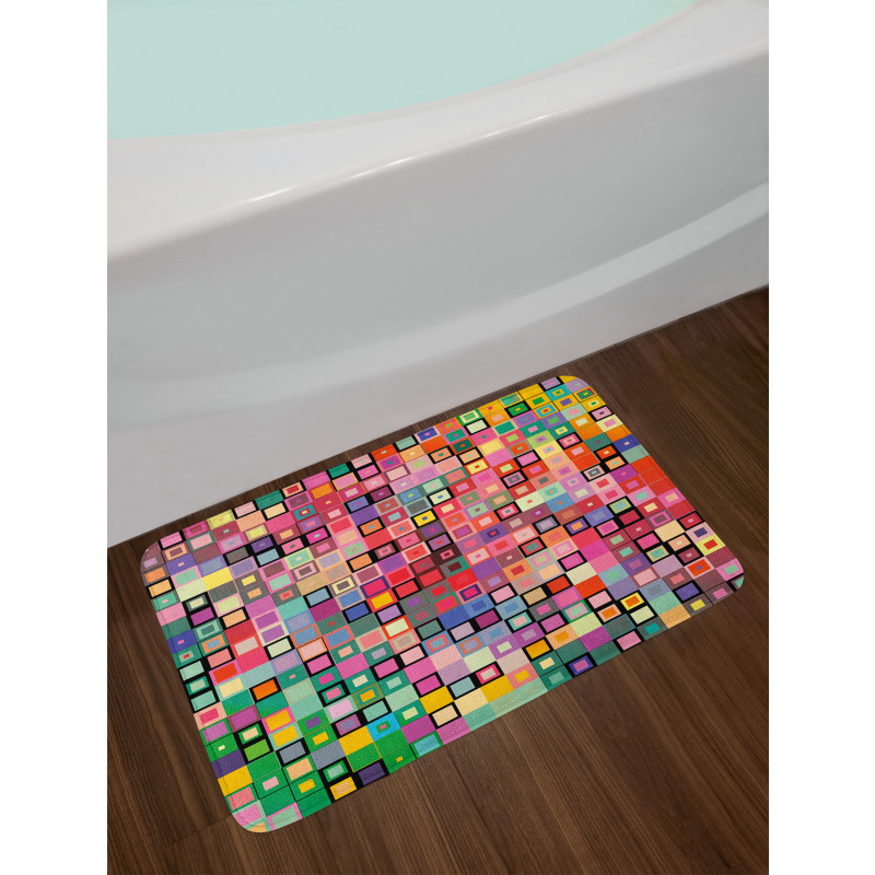 Modern Colored Design Bath Mat