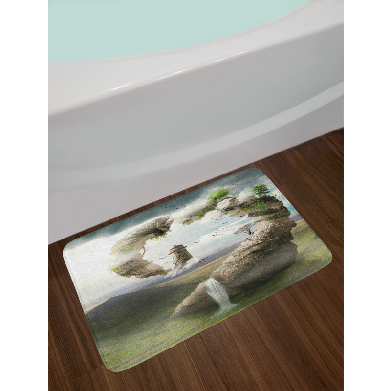 Dreamland Stone Bridge Bath Mat