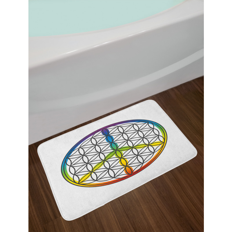 Life and Peace Bath Mat