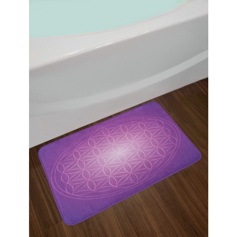 Flower Life Vibrant Bath Mat