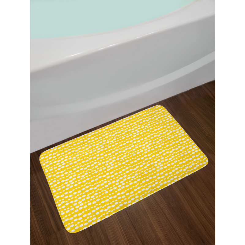 Doodle Circles Bath Mat