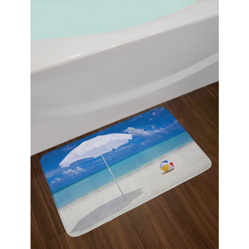 Summer Season Vibes Sea Bath Mat