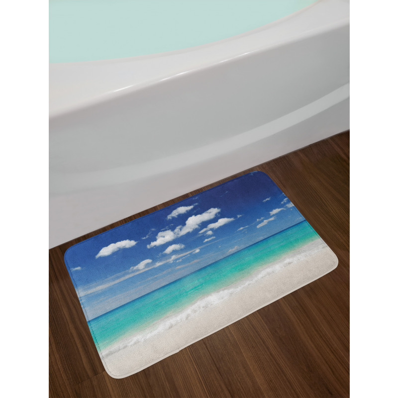 Summer Beach Coast Bath Mat