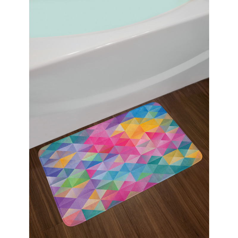 Abstract Blurry Image Bath Mat