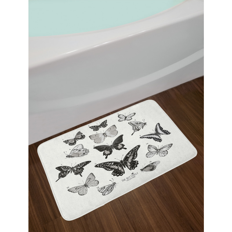 Modern Realistic Artwork Bath Mat