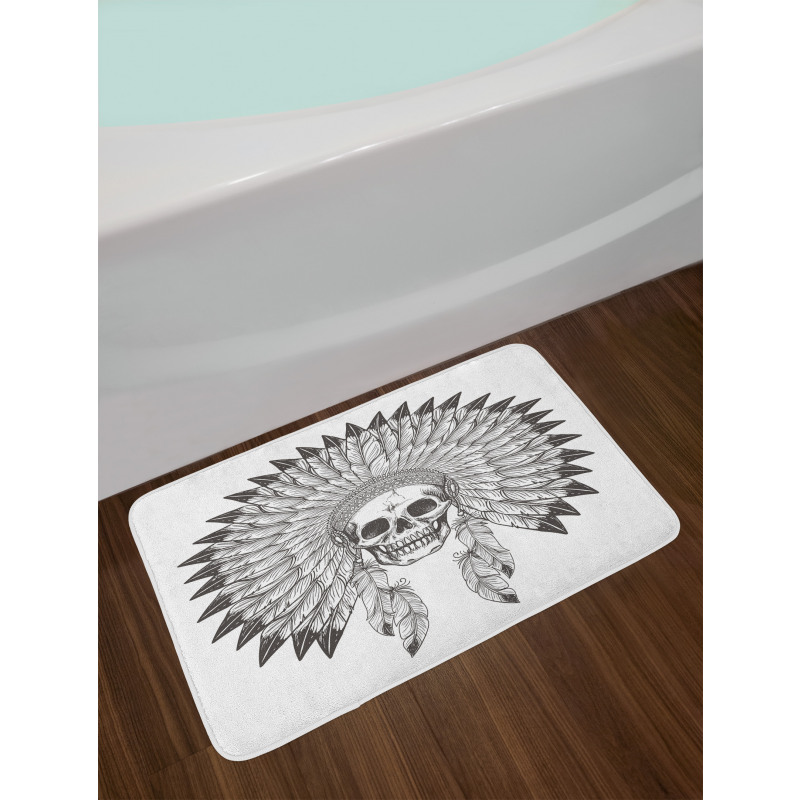 Skull Bath Mat